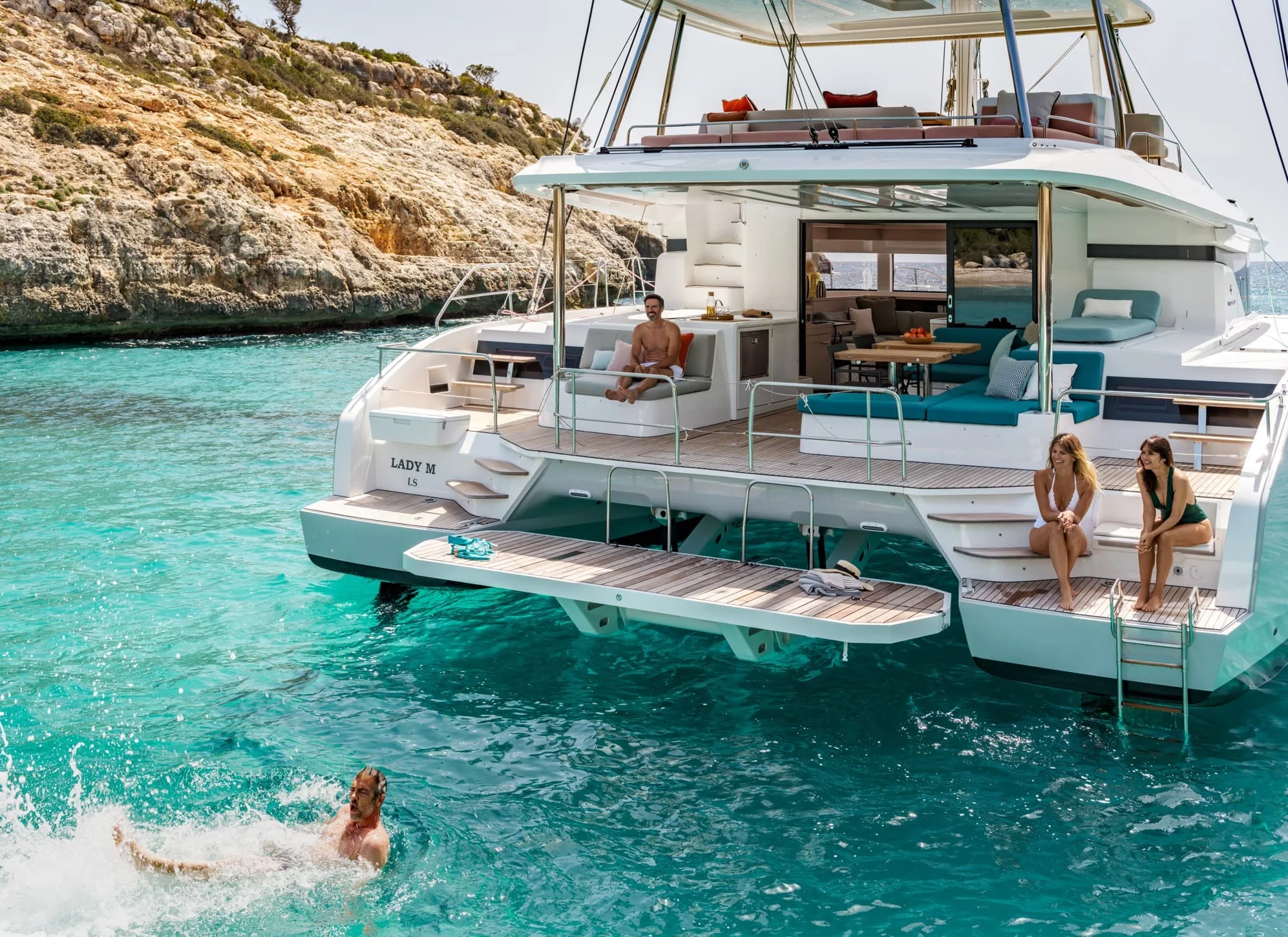 Lagoon 55 (NEW 2025) + crew / 8 guests (LUZ DEL MAR)  - 8