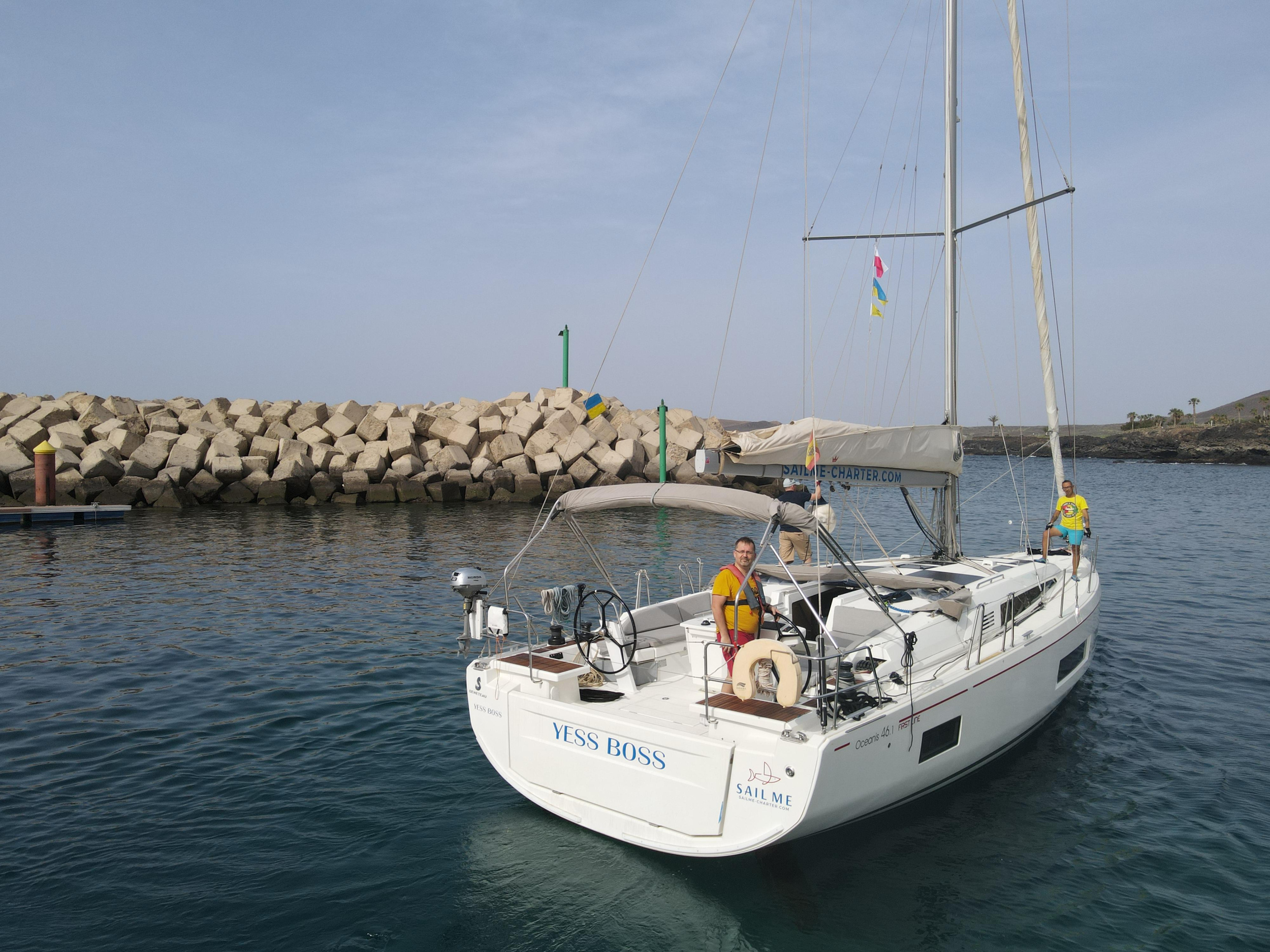 Photo #11 - Oceanis 46.1 (Yess Boss (First Line)) in Teneriffa - 11331