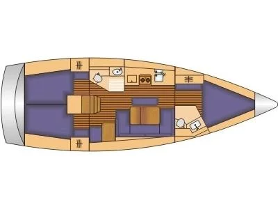 Bavaria Cruiser 41 (Ten) Plan image - 5