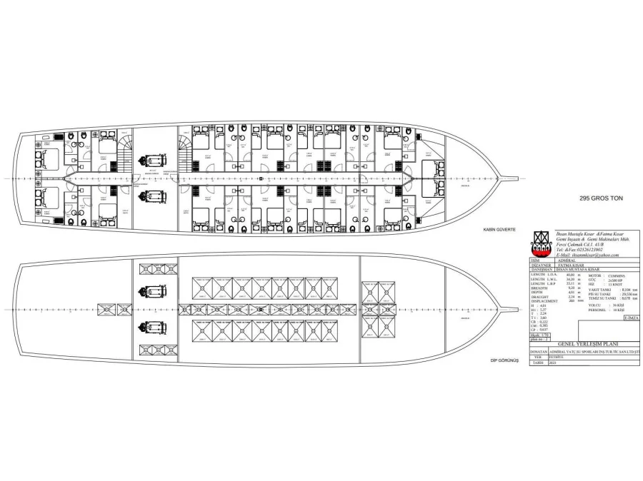 Gulet (Admiral) Plan image - 20