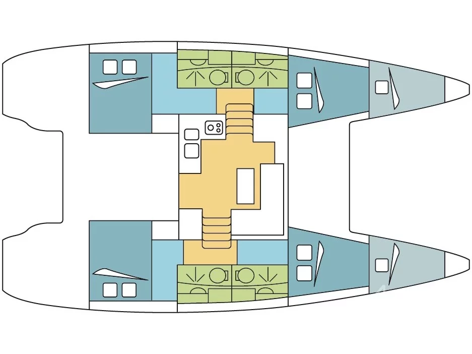 Lagoon 39 (Catallou) Plan image - 28