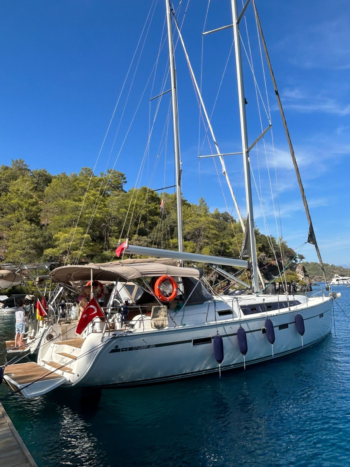 Photo #16 - Bavaria 46 C (Simba) en Fethiye - 20326