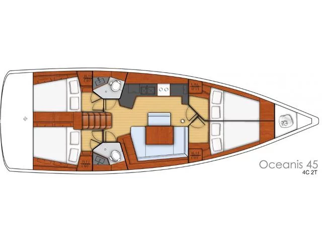 Oceanis 45 (THEIA) Plan image - 21