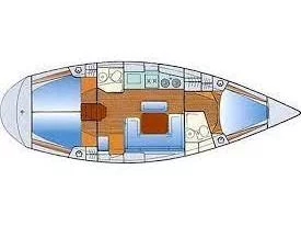 Bavaria 38 Cruiser (Limnos) Plan image - 2