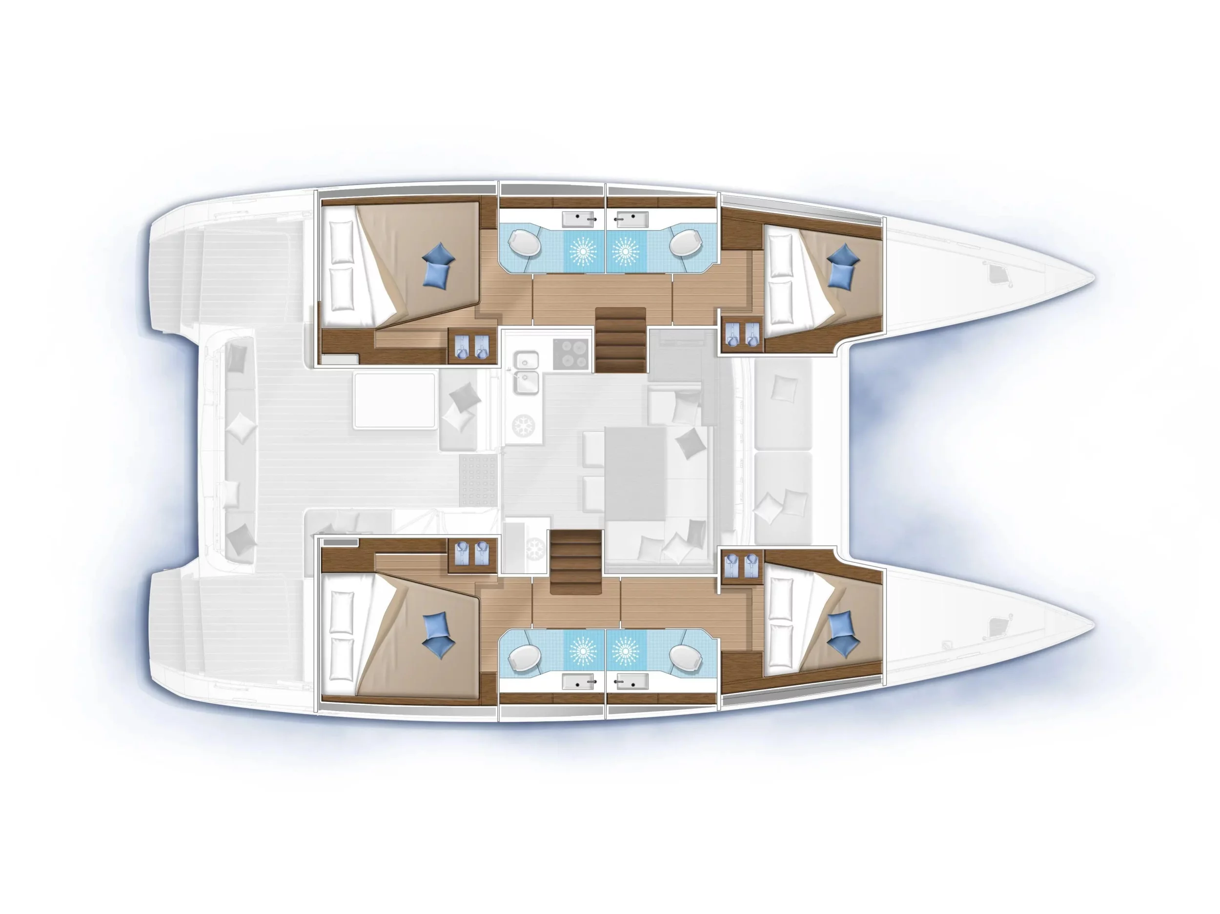 Lagoon 40 (Kps New 2025) Plan image - 2