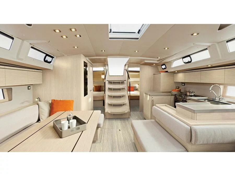 Oceanis 51.1 (DALIA (generator, air condition, watermaker, solar panels, WIFI included in the price, 1 SUP free of) Interior image - 4