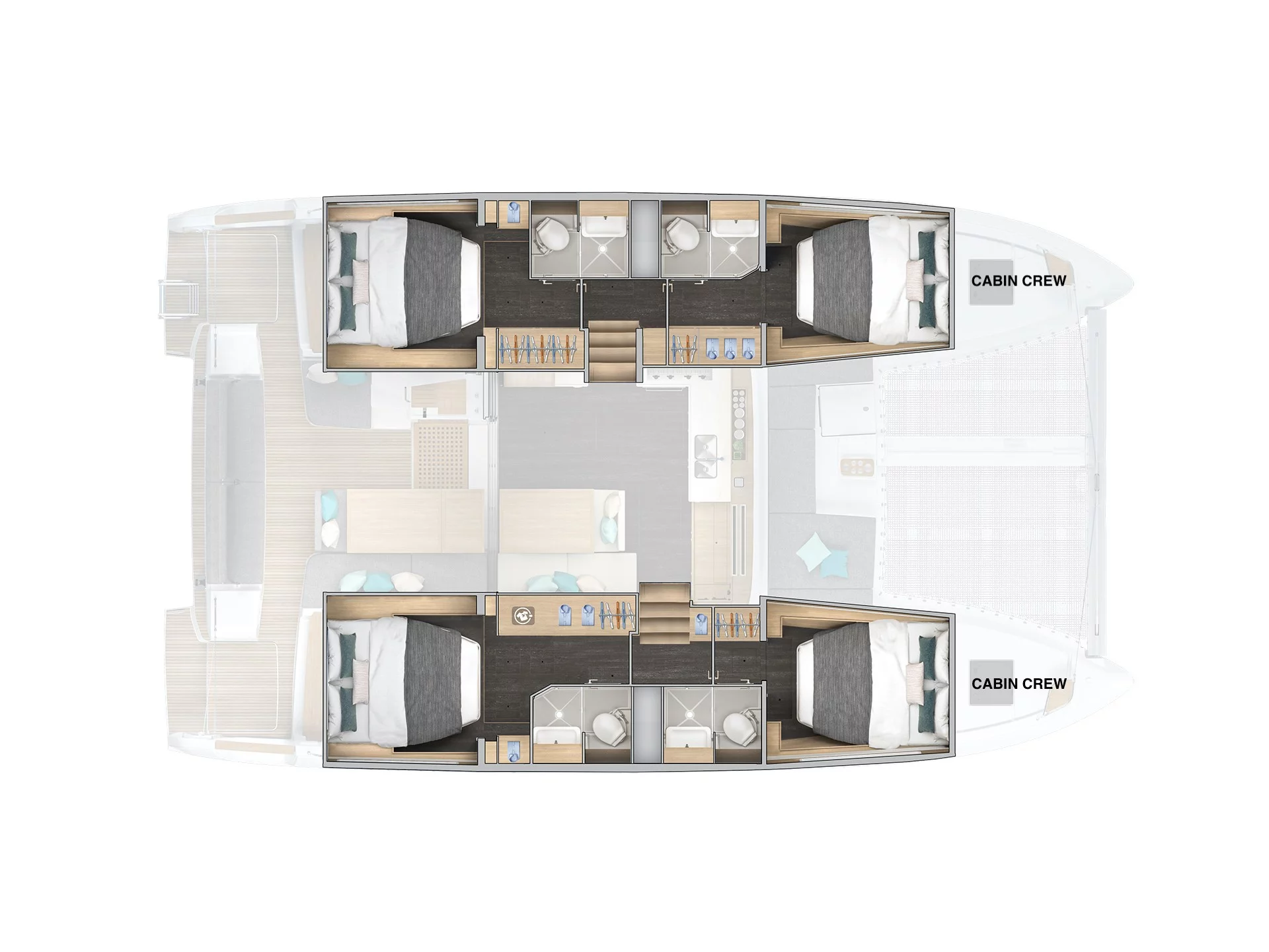 Lagoon 43 (Why not 21) Plan image - 6