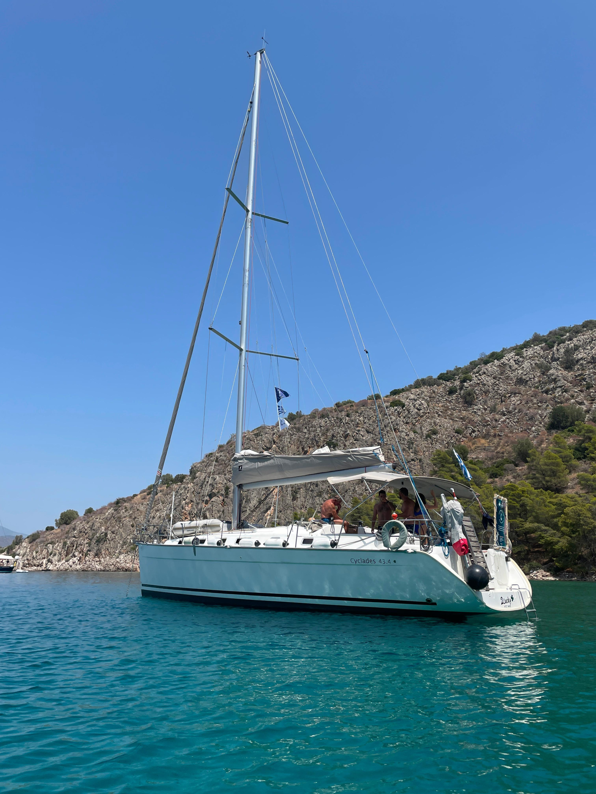 Photo #11 - Cyclades 43.4 (Too Lucky) in Nikiti - 20932