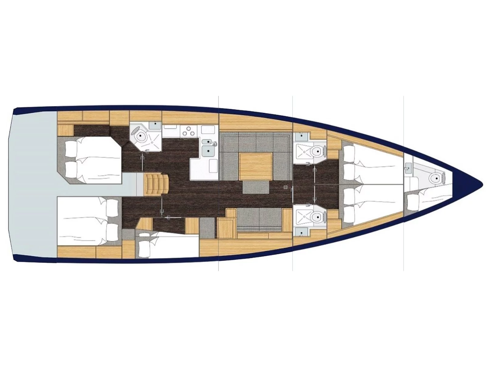 Bavaria C50 Style (Vela) Plan image - 5