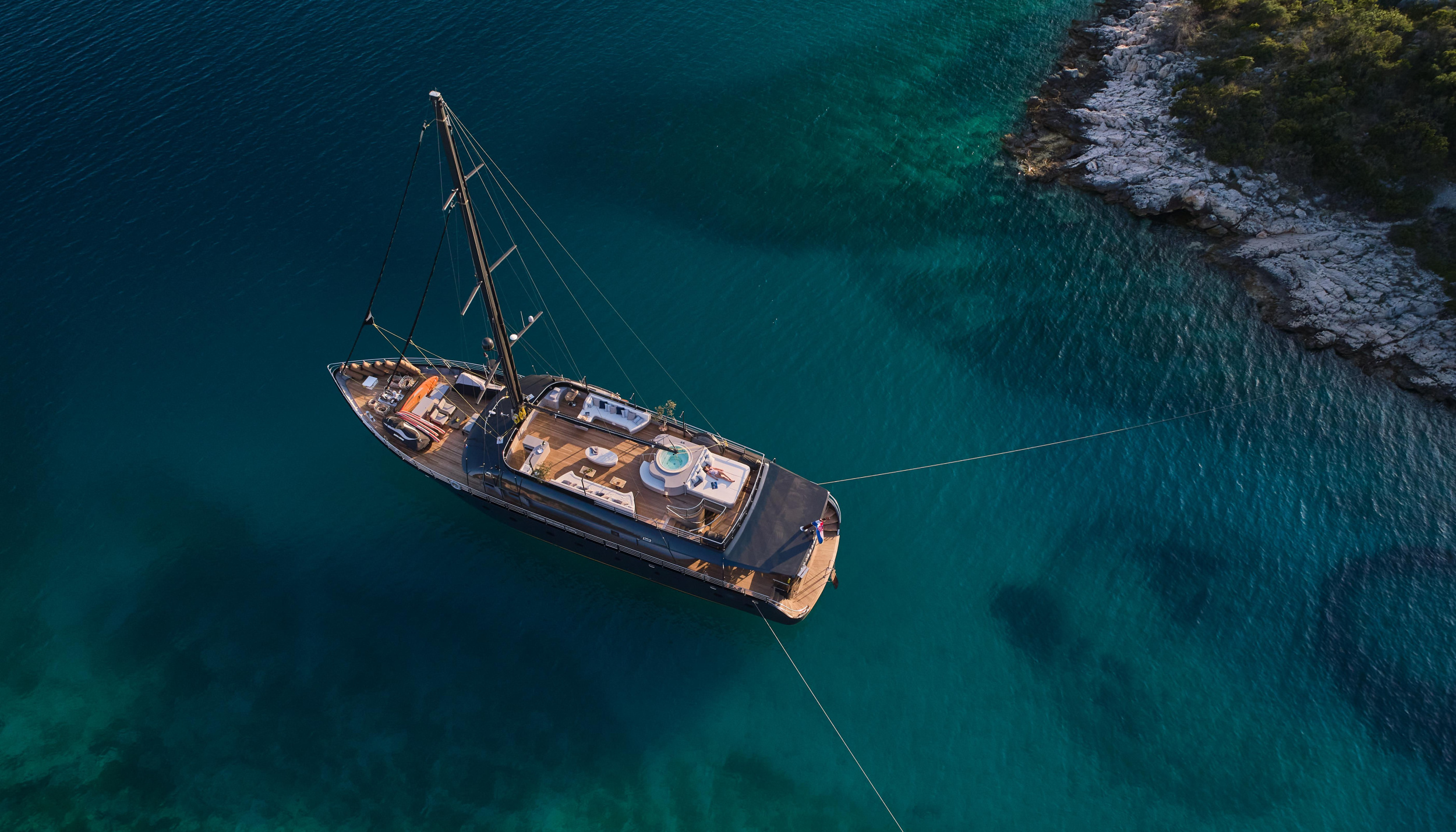 Photo #82 - Luxury Sailing Yacht Rara Avis (Rara Avis) en Split - 8692