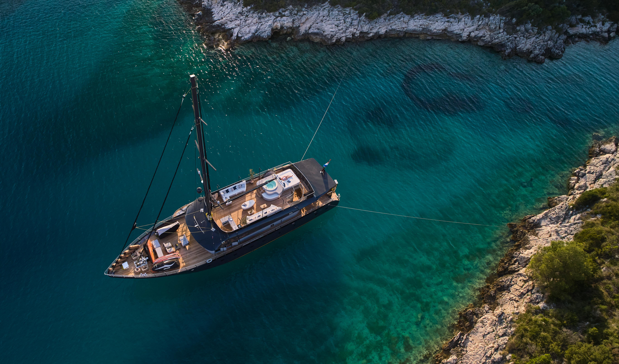 Photo #9 - Luxury Sailing Yacht Rara Avis (Rara Avis) en Split - 8692