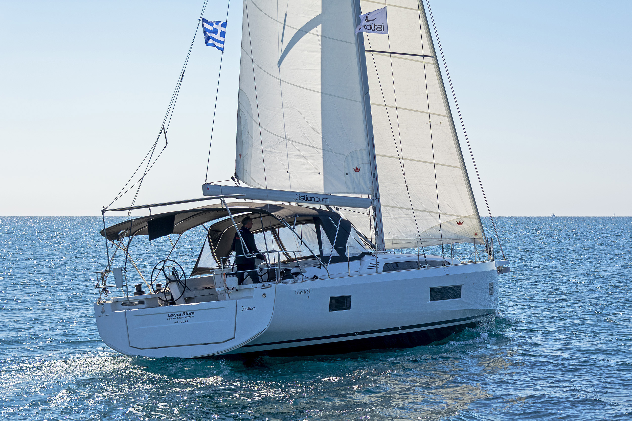 Photo #10 - Oceanis 51.1 (5+1 cab) & GEN (Carpe Diem) en Atenas - 16671