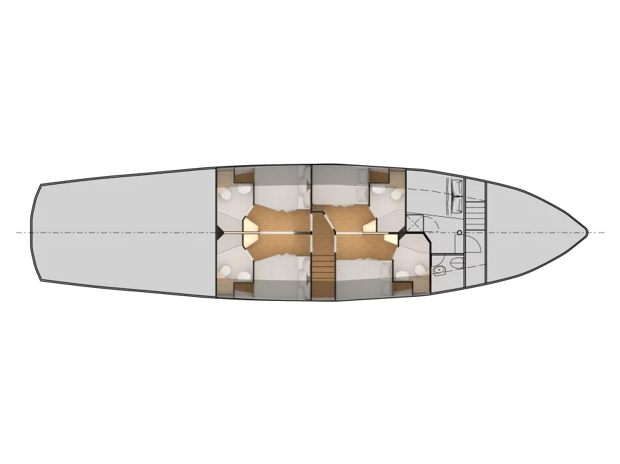 Custom Built Gulet (Dolin) Plan image - 12