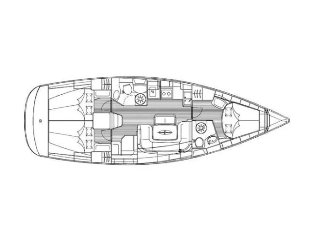 Bavaria 39 Cruiser (Shangri-La) Plan image - 5