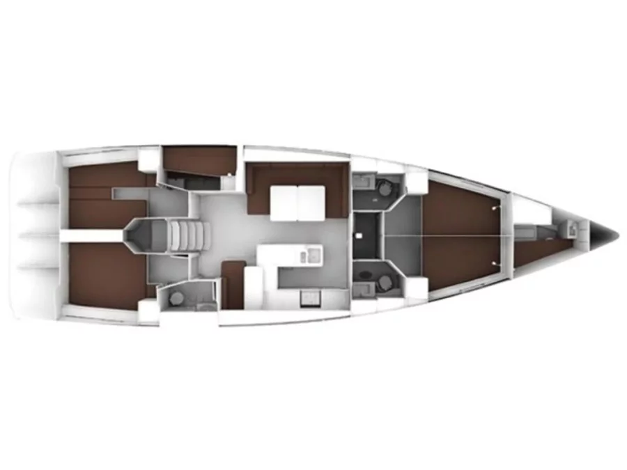 Bavaria Cruiser 56 (Anassa) Plan image - 3