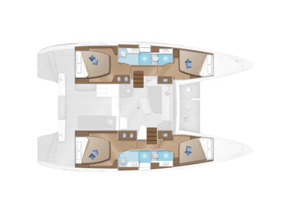 Lagoon 42 (Frangy) Plan image - 1