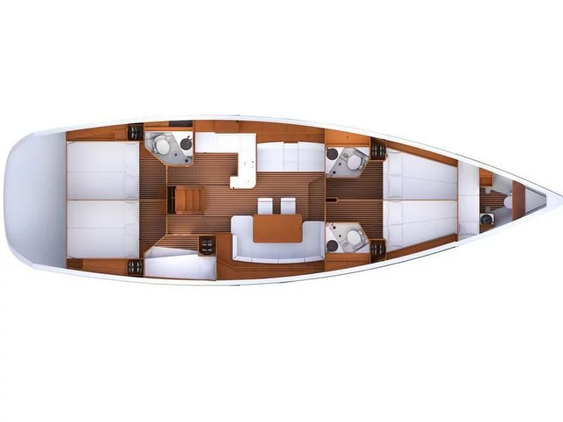 Jeanneau 53 (Christianna 12) Plan image - 2