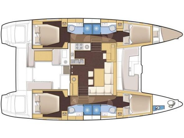 Photo #67 - Lagoon 450 (Loryma Sailing) in Marmaris - 21220