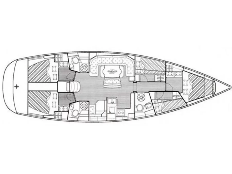 Bavaria 50 Cruiser (Big  AS) Plan image - 5