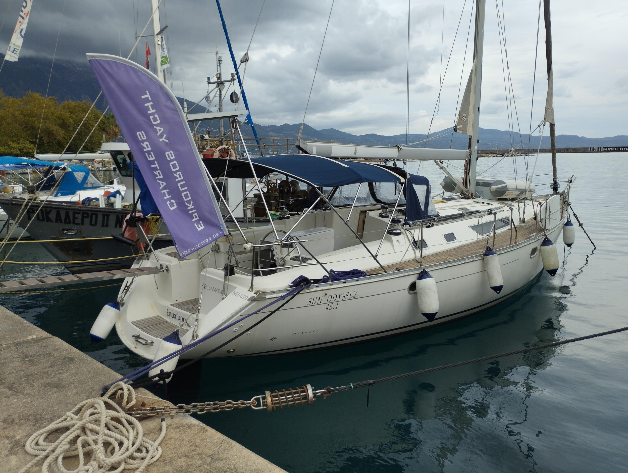 Photo #5 - Sun Odyssey 45.1 (Epikouros) in Kalamata - 19943