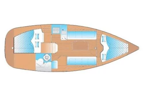 Bavaria 30 Cruiser (Cruiser) Plan image - 12