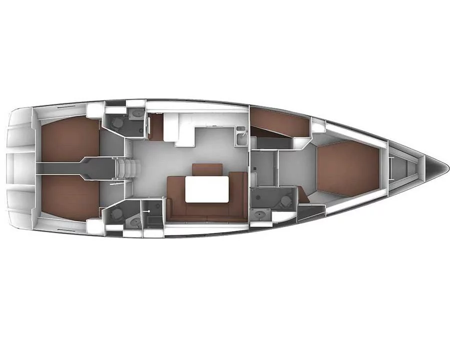 Bavaria Cruiser 51-4 (Vitabella 4) Plan image - 7