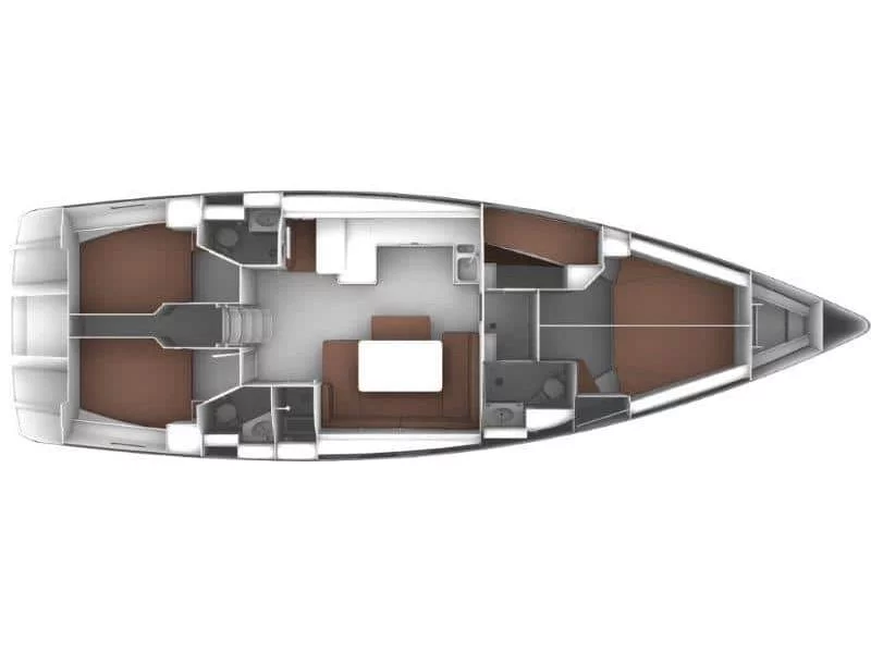 Bavaria Cruiser 51-5 (Vitabella 5) Plan image - 6
