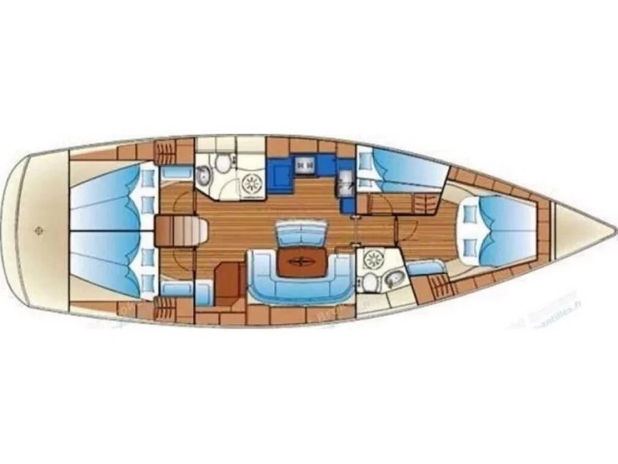 Bavaria 46  Cruiser (SIRIUS I) Plan image - 21