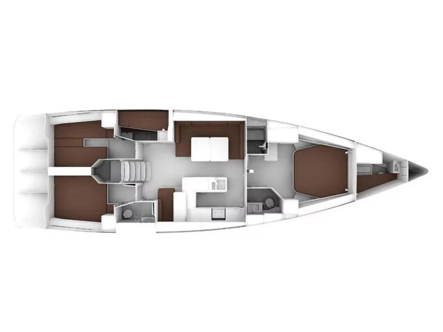 Bavaria Cruiser 56 (Ozgurum) Plan image - 38