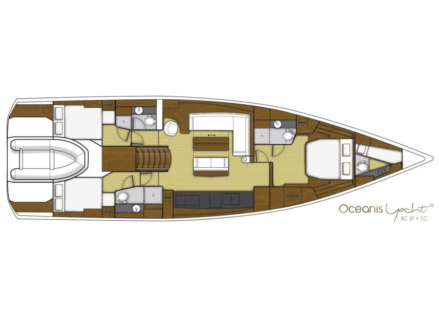 Oceanis Yacht 62 (ONYX) Plan image - 3