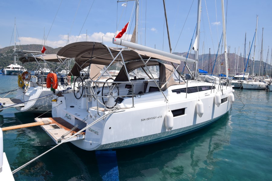 Photo #25 - Sun Odyssey 410 (Sky Ela) in Marmaris - 18786
