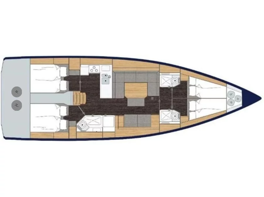 Bavaria Cruiser 45 (NADINE) Plan image - 25