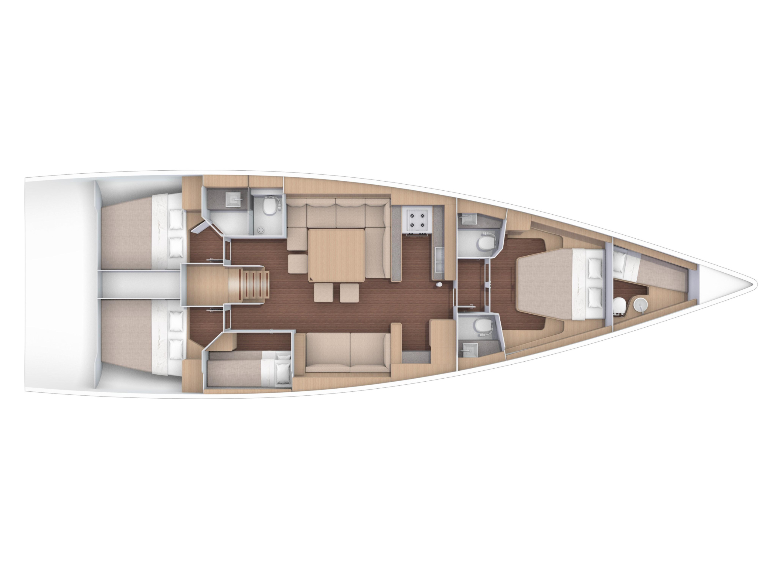 Photo #31 - Dufour 56 Exclusive (Friska) en Porto Rotondo - 3883