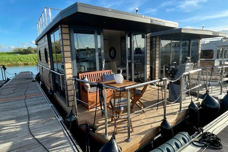 Photo #7 - Houseboat (La Marre Plus & Lamre M) (Hamburg) in Kinrooi - 21760