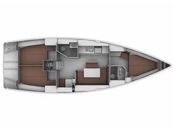 Bavaria 40 Cruiser (Mayla) Plan image - 4