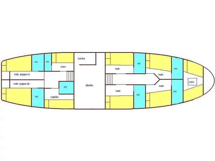 Custom built gulet (Altinlar) Plan image - 33