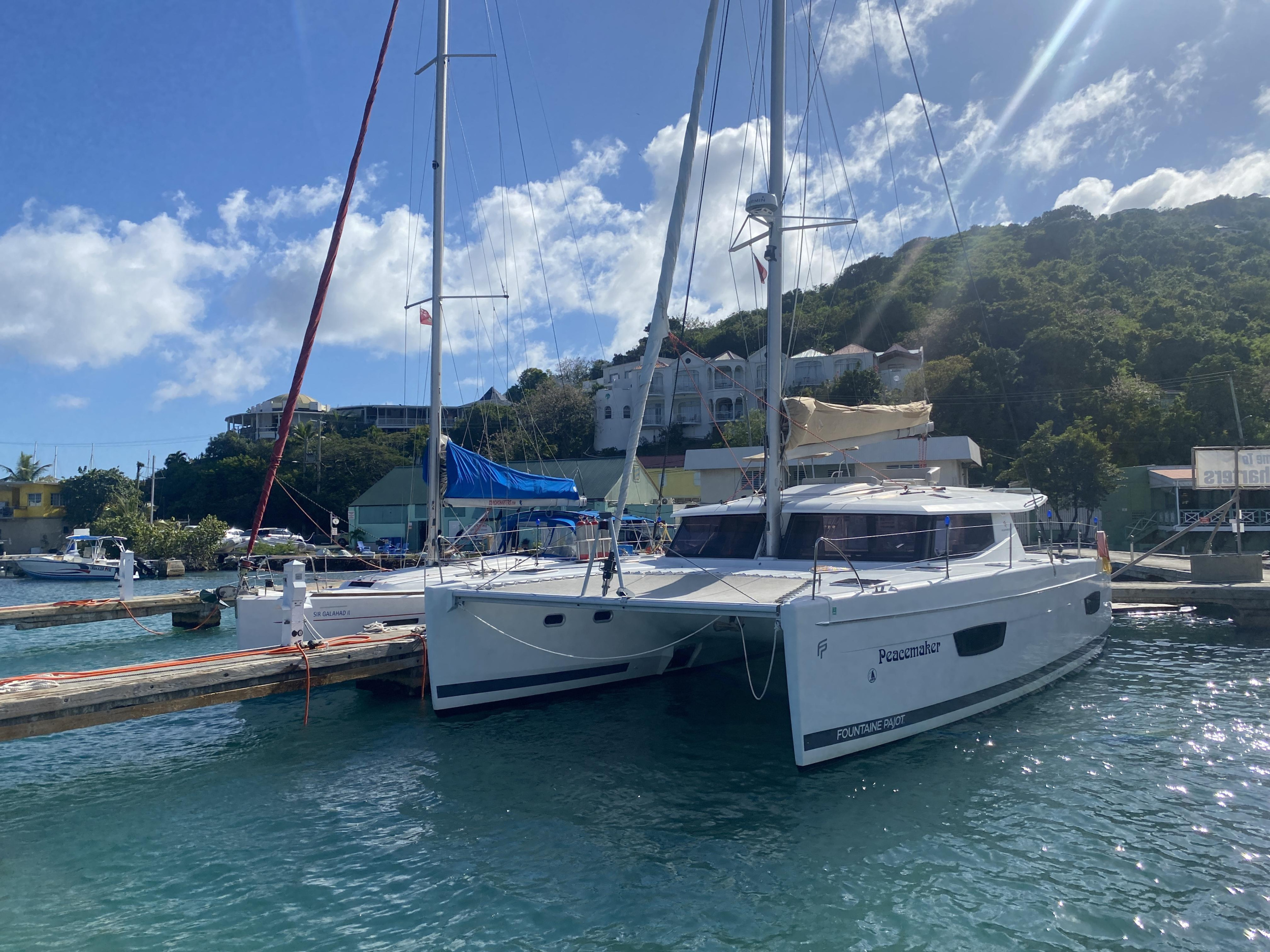 Photo #11 - Fountaine Pajot Helia 44 Evolution (Peacemaker) in Road Town - 25130