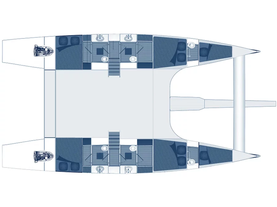 Sapphire Catamaran (Sapphire) Plan image - 8