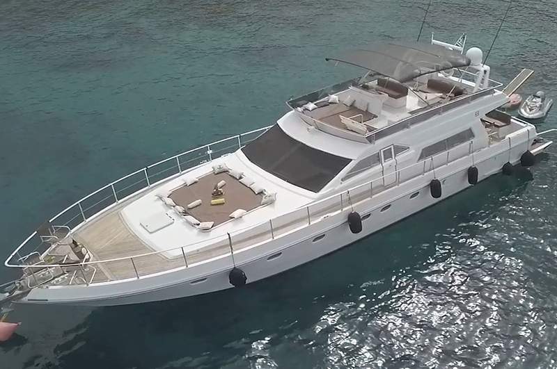 Photo #6 - Ferretti 58/64ft (Ferretti) en Mykonos - 12523