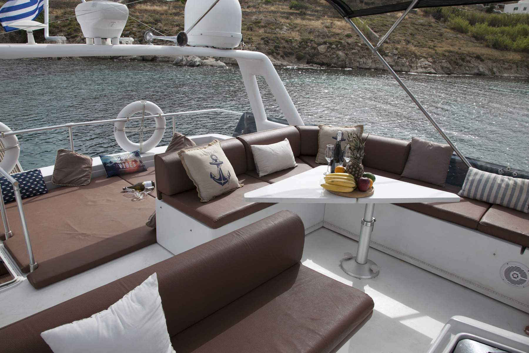 Photo #22 - Ferretti 58/64ft (Ferretti) en Mykonos - 12523