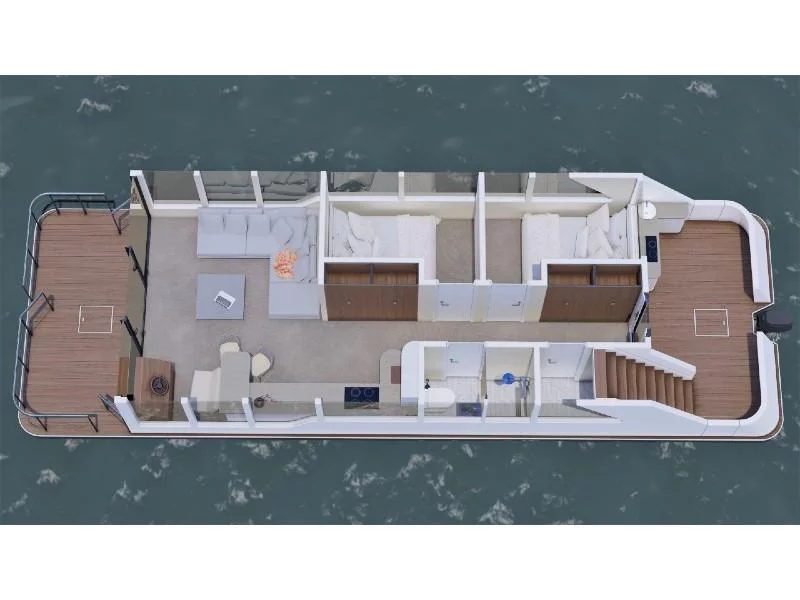 Houseboat (Luxboot) (Paris) Plan image - 4