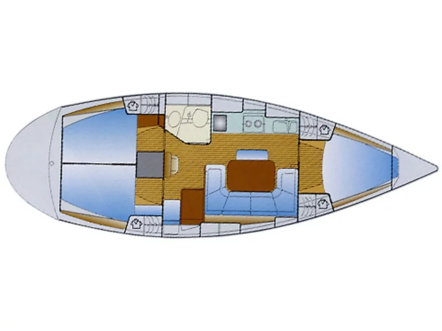 Bavaria 38 Cruiser (Popocha) Plan image - 55