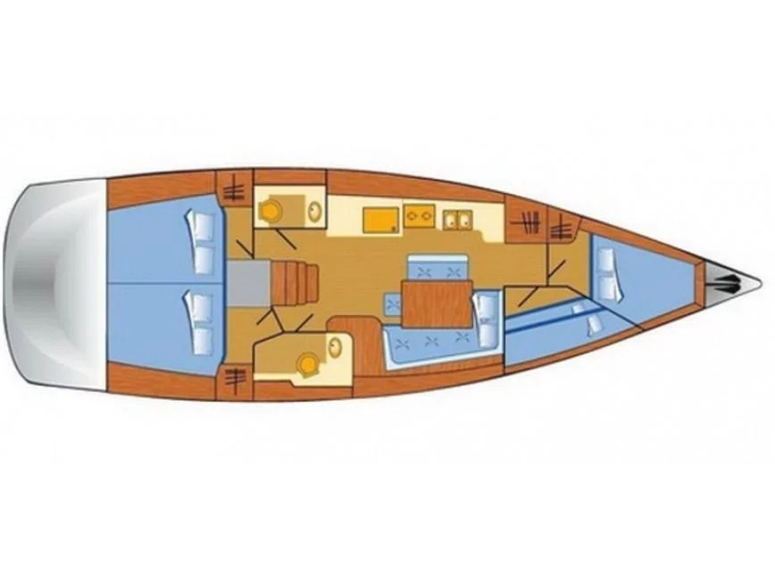 Oceanis 46 (Oqre) Plan image - 23