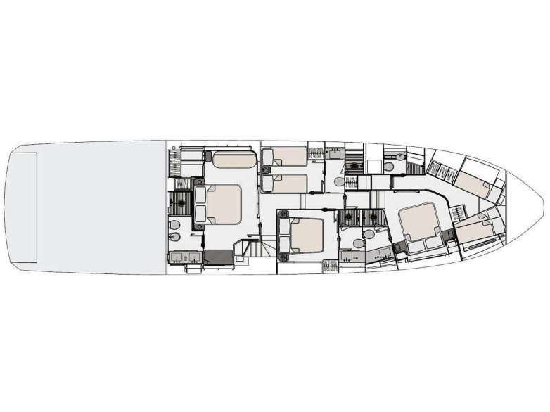 Photo #15 - Azimut 78 Fly (OMR GROUP) in Podstrana - 21900