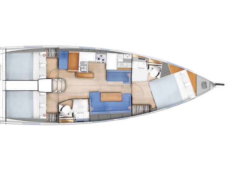Photo #16 - Sun Odyssey 410 (Sea Breeze) en Orhaniye - 21926