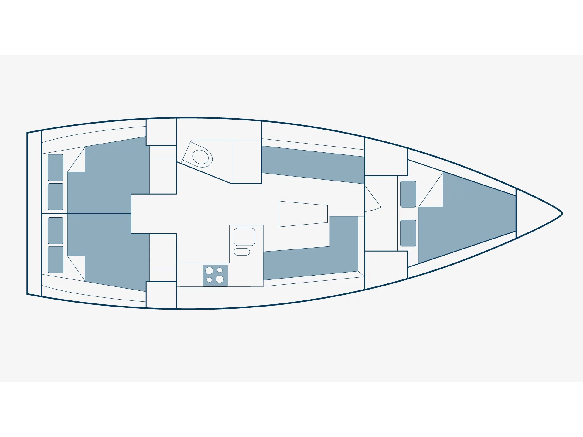 Bavaria 37 (Angela) Plan image - 2