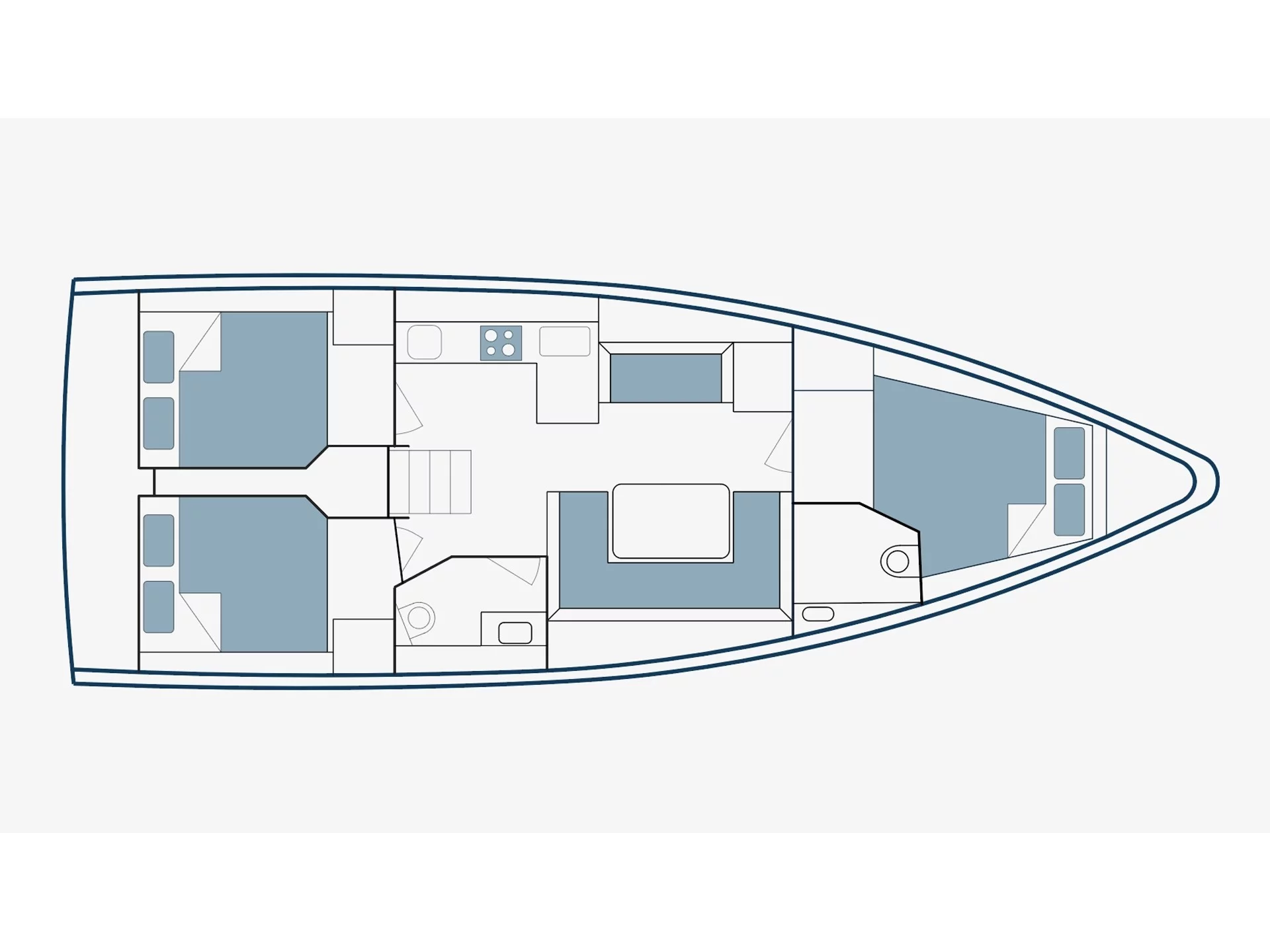 Bavaria C38 (Ithakiss) Plan image - 2