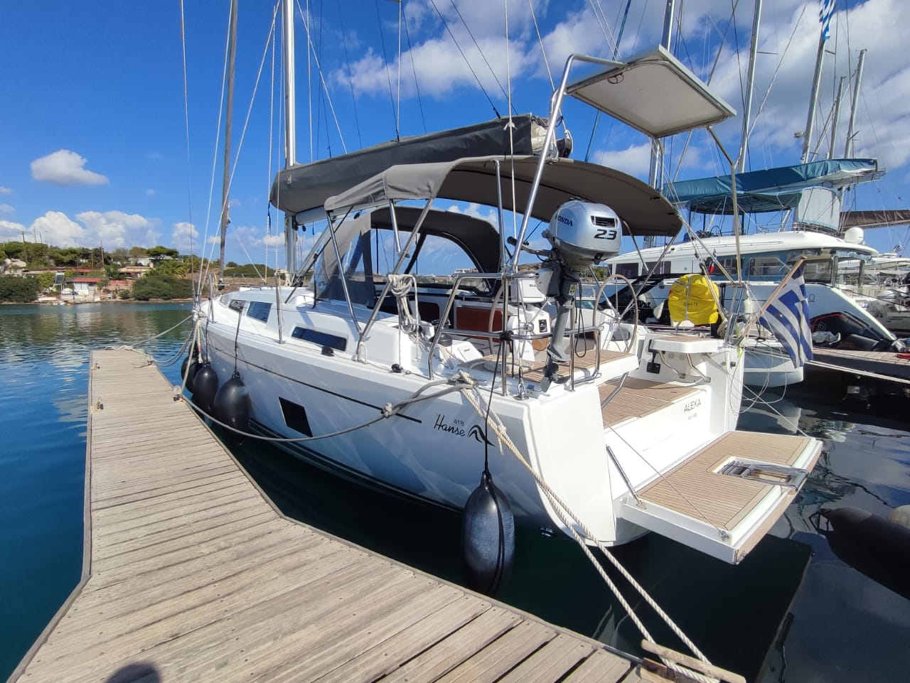 Photo #11 - Hanse 418 (Alexa) in Lavrion - 15183