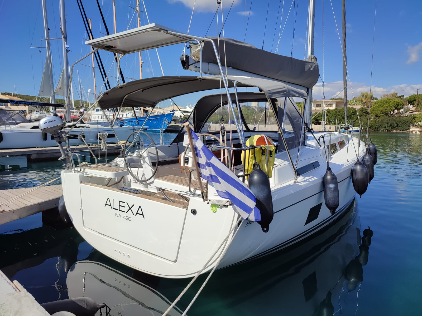 Photo #6 - Hanse 418 (Alexa) in Lavrion - 15183