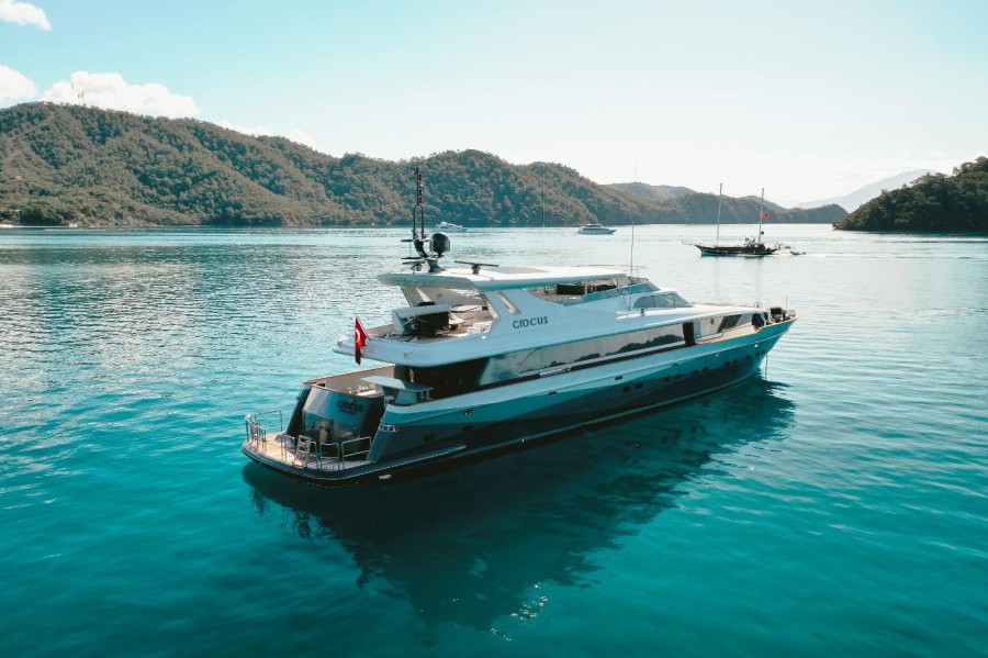 Photo #9 - 42 M Motor Yacht Crocus (CROCUS) en Bodrum - 18459